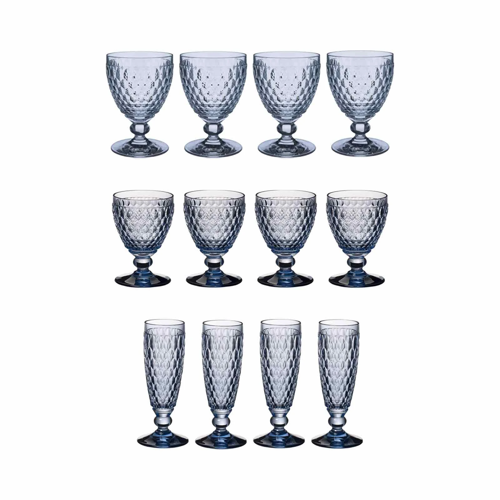 Villeroy & Boch Boston Coloured Wein- & Sektgläser 12er Set Smoke – Bild 5