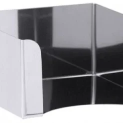 Contacto 3x Serviettenhalter Für Cocktailservietten 25 X 25 Cm (1/4 Falz) Aus Edelstahl,