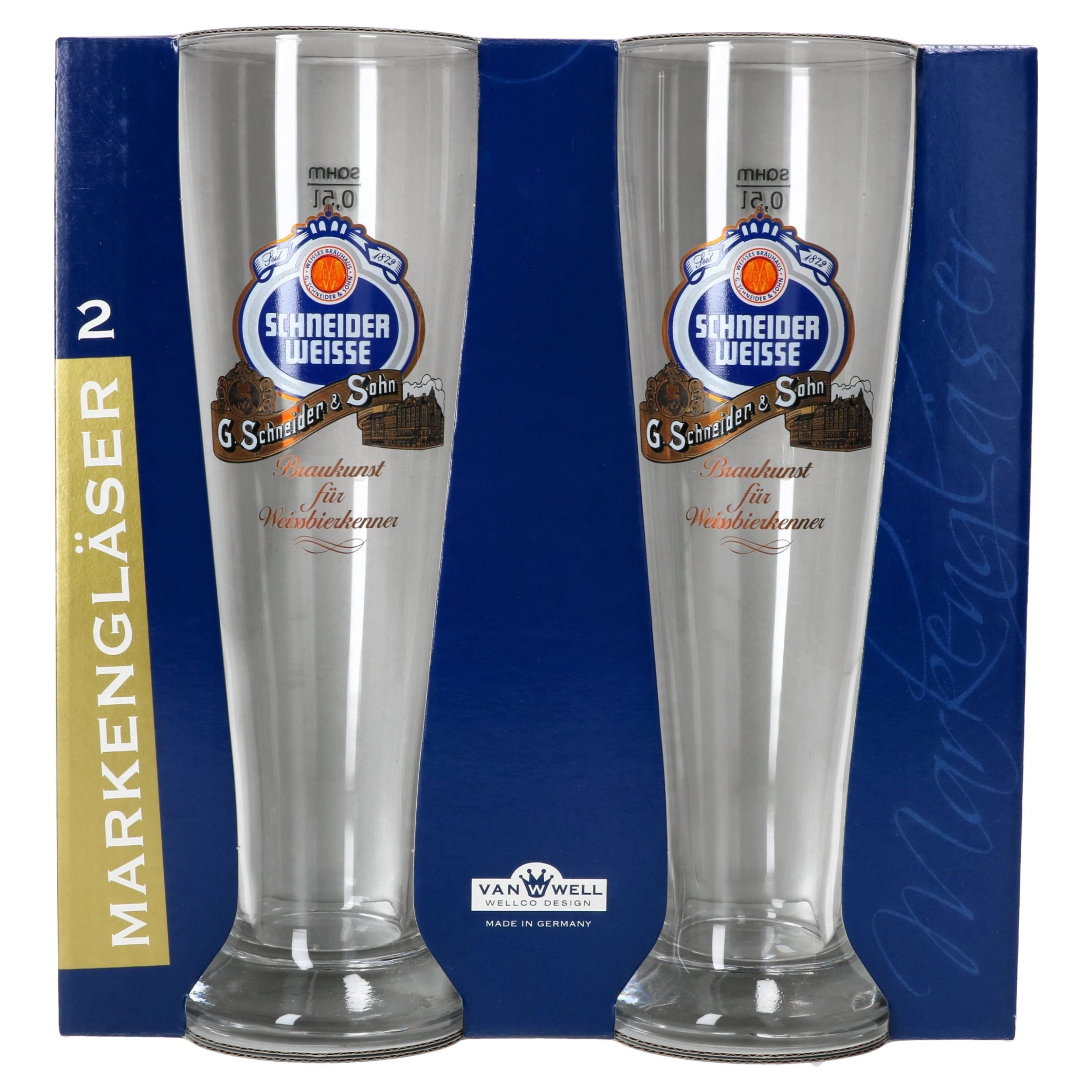 Null 2er Set Schneider Weisse WeizenbierglĂ€ser â Bild 7