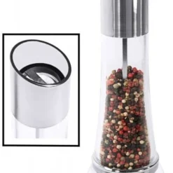 Contacto 2x Pfeffermühle, Acryl 21 Cm Mit Oben Liegendem Mahlwerk