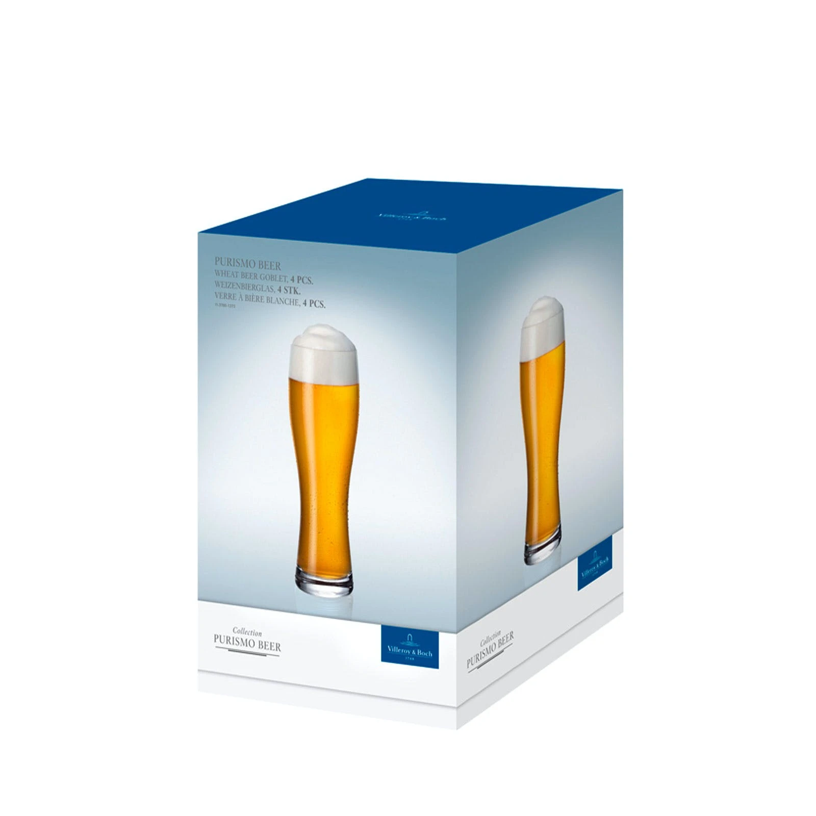 Villeroy & Boch PURISMO BEER Weizenbierglas 0,5l 4er Set – Bild 7