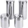 Contacto 3x Salz-/Pfefferstreuer (hier: Salzstreuer Mit 2 Mm Lochung) Aus Edelstahl, Mit