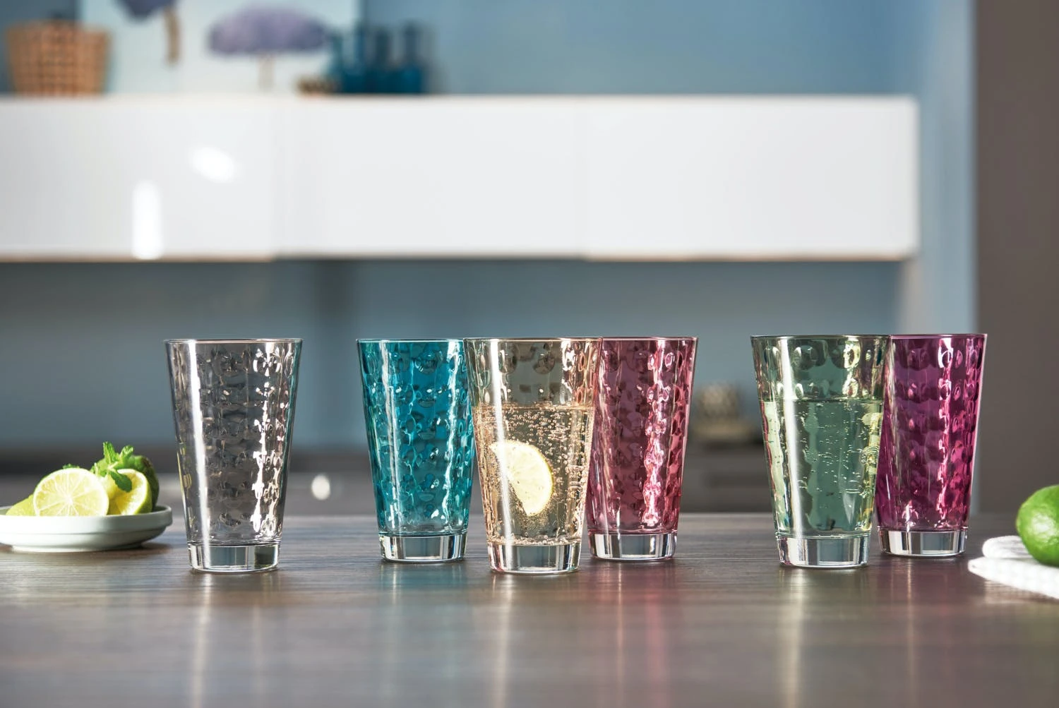 LEONARDO Trinkglas OPTIC 6 Stück Sortiert 300 Ml Farbig – Bild 6