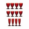 Villeroy & Boch Boston Coloured Wein- & Sektgläser 12er Set Rot