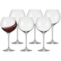 Leonardo CHEERS Burgunderglas 750 Ml 6er Set