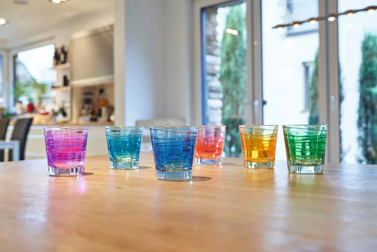 Leonardo VARIO Struttura Trinkglas Klein 250 Ml Violetter Verlauf 6er Set â Bild 6