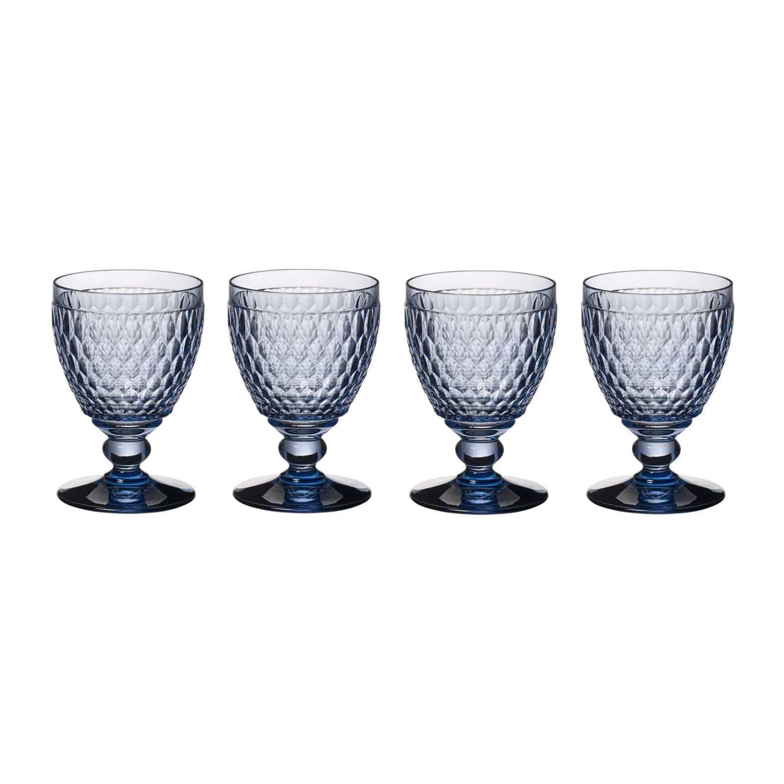 Villeroy & Boch Boston Coloured Wasserglas 400 Ml Blau 4er Set
