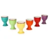 Null 6er Set Eierbecher Uni Bunt - 24326740