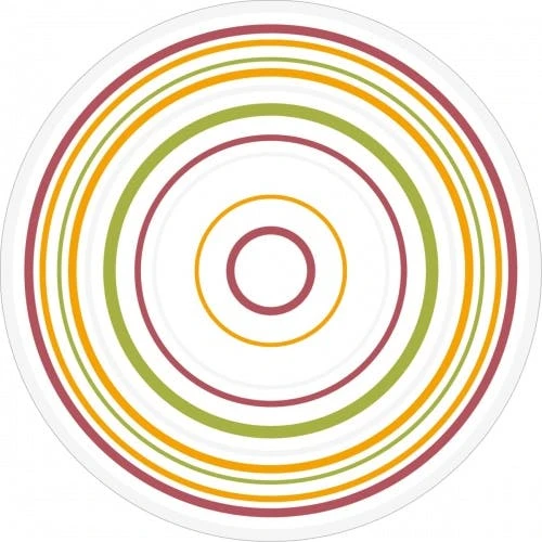 Mank Tassendeckchen Aus Tissue Ø 90mm, 250 Stück - Uni Gold - Einweg Untersetzer Für Tassen Gläser Vasen – Bild 5