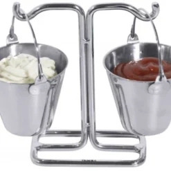 2x Contacto Tragegestell Mit Sauceneimern