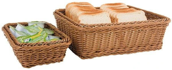 APS GN 1/3 Korb/ Brot-/ Obstkorb32,5 X 17,6 Cm, H: 10 Cm 2 APS GN 1/3 Korb/ Brot-/ Obstkorb32,5 X 17,6 Cm, H: 10 Cm – Bild 2