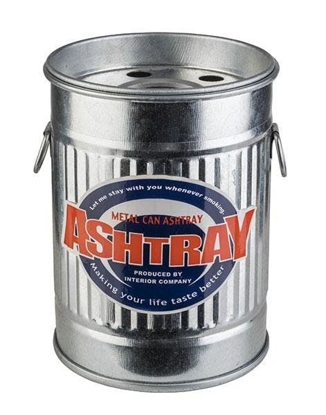 APS WindAschenbecher/Ascher -SMOKY-Ø 8,5 Cm, H: 11,5 Cm – Bild 2