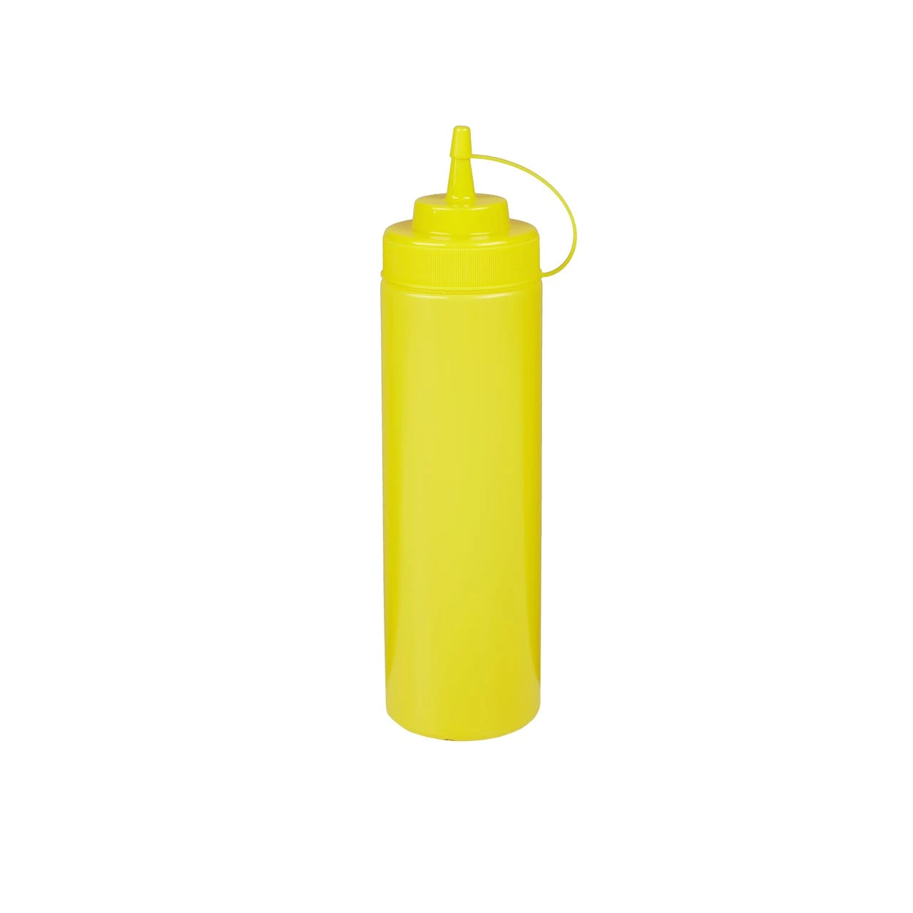 Metro-professional METRO Professional Quetschflasche, PE / PP, Ø 7 Cm, Höhe: 20 Cm, 490 Ml, Rot Mit Verschlusskappe Ideal Für Ketchup, Senf, Mayo, Soßen Oder Olivenöl – Bild 6