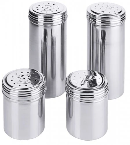 Null Quttin Salz- Und Pfefferstreuer Pfefferstreuer Salzstreuer Edelstahl Set Modern – Bild 5