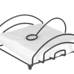 Hendi Serviettenhalter, Schwarz, 155x160x80 Mm