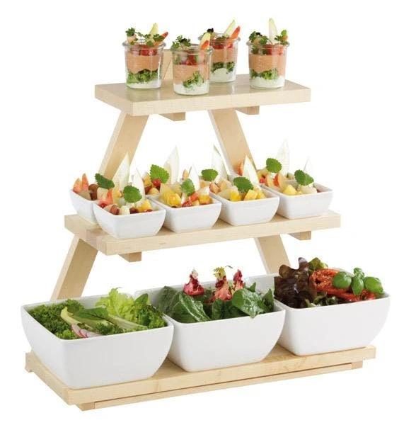 APS Buffetgestell -DOPPELDECKER-50 X 34 Cm, H: 37,5 Cm 3 APS Buffetgestell -DOPPELDECKER-50 X 34 Cm, H: 37,5 Cm – Bild 3