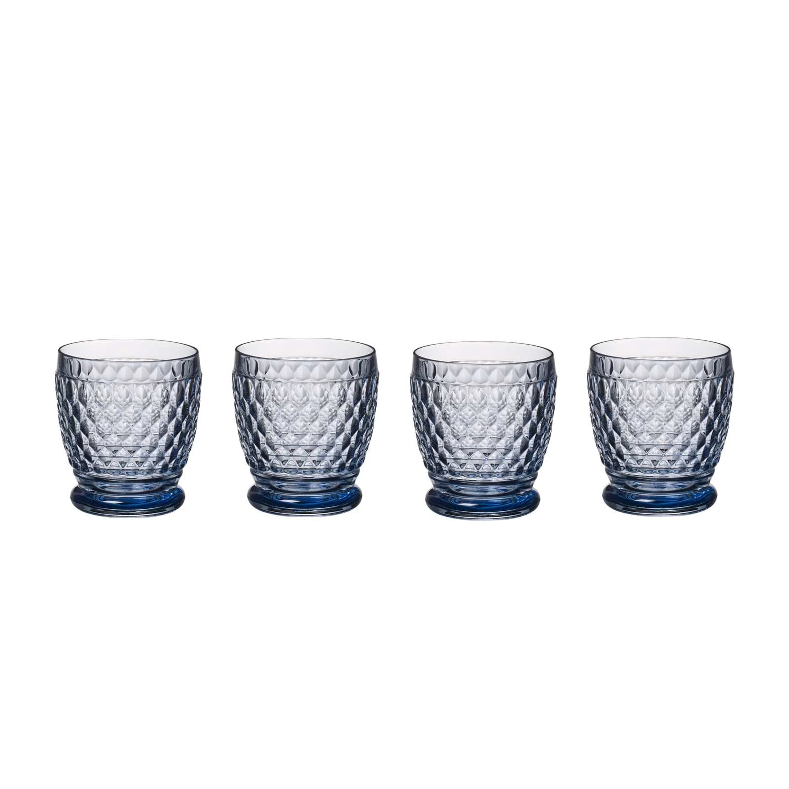 Villeroy & Boch Boston Coloured Becher 330 Ml Blau 4er Set