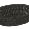 Metro-professional Metro Professional Korb Oval, 32 X 23 Cm, H: 7 Cm, Schwarz