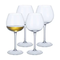 Villeroy & Boch PURISMO WINE Weißweinkelch Weich & Rund 390 Ml 4er Set