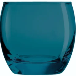 Arcoroc ARC P3478 Salto Color Studio Goa Blue Trinkglas, Wasserglas, Saftglas, 350ml, Glas, Blau, 6 Stück