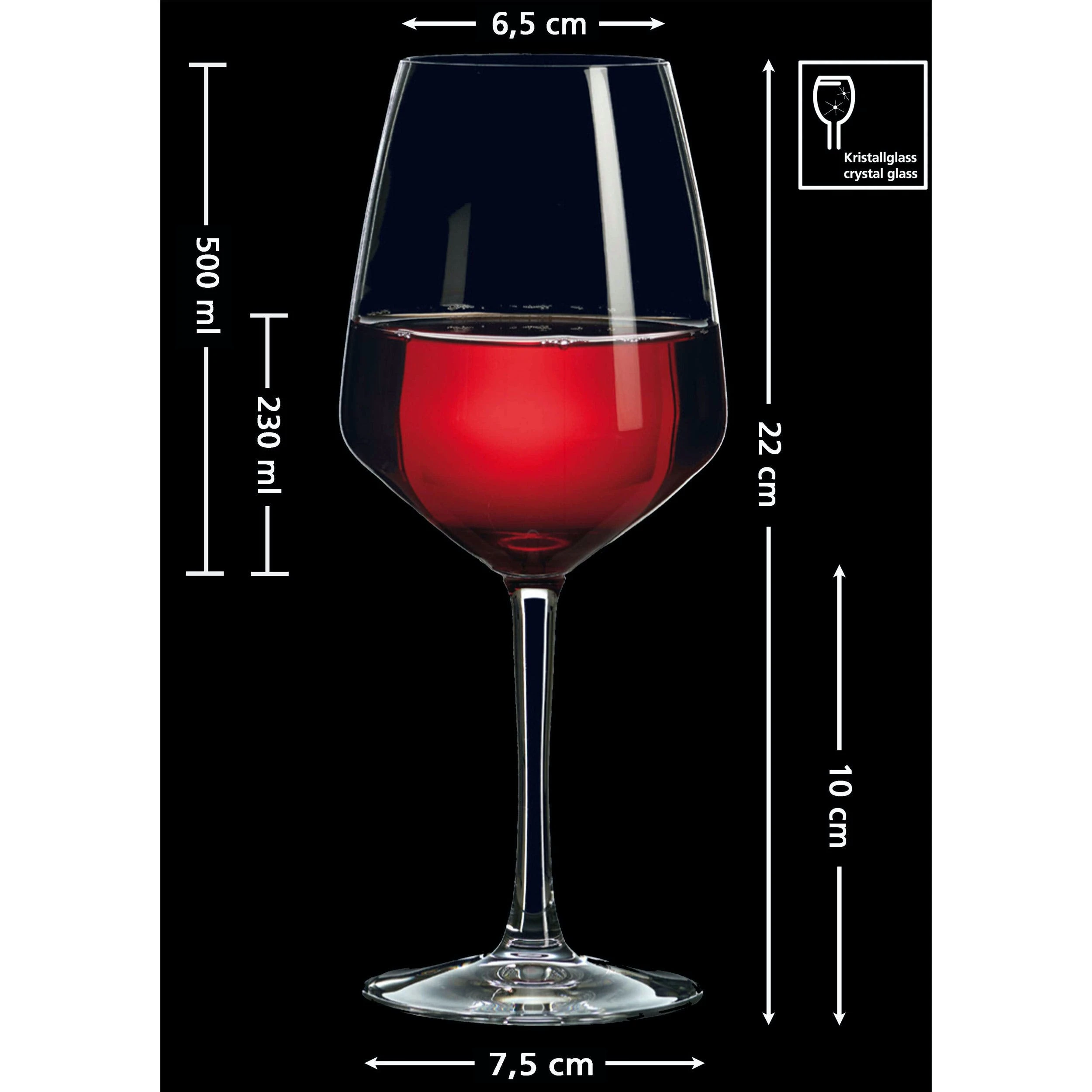 Ritzenhoff & Breker Burgunderglas Mambo 4er Set – Bild 6