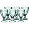 Leonardo BRINDISI Rotweinglas 310 Ml Grün 6er Set