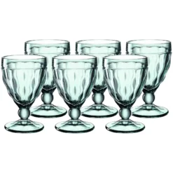Leonardo BRINDISI Rotweinglas 310 Ml Grün 6er Set