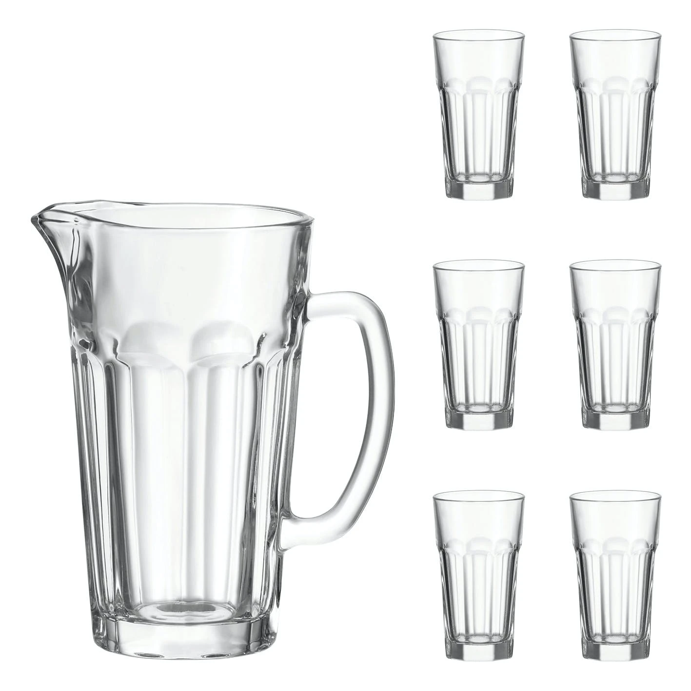 Leonardo CHATEAU WasserglĂ€ser + Karaffe Set 7-teilig â Bild 3