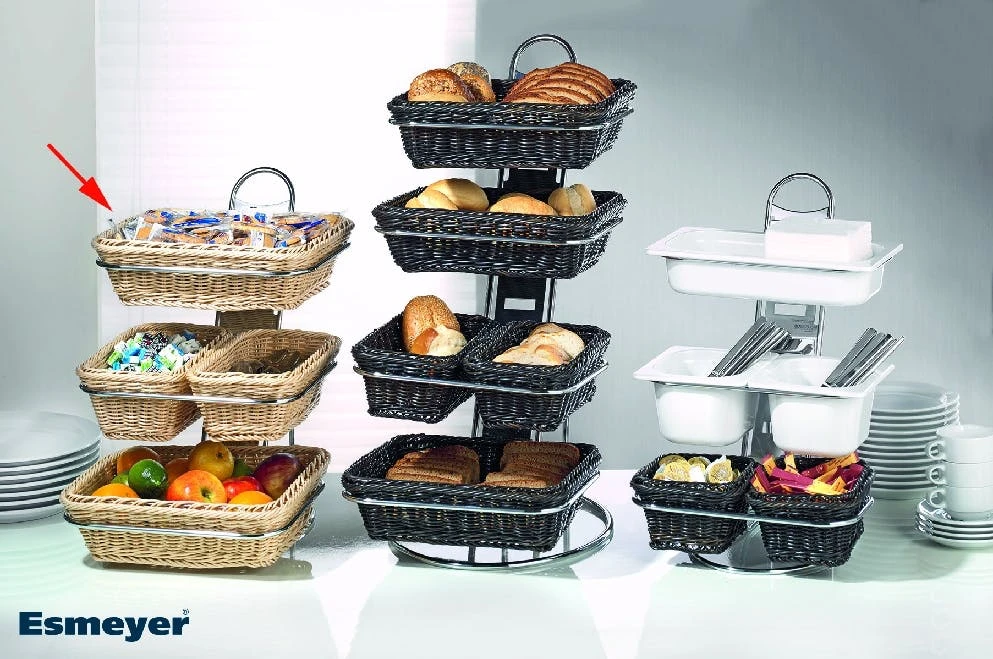 APS GN 1/2 Korb/ Brot-/ Obstkorb32,5 X 26,5 Cm, H: 10 Cm 6 APS GN 1/2 Korb/ Brot-/ Obstkorb32,5 X 26,5 Cm, H: 10 Cm – Bild 6
