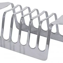 2x Contacto Toastständer Für 6 Scheiben Aus Edelstahl 18/10, Hochglänzend, Für 4 Bzw. 6