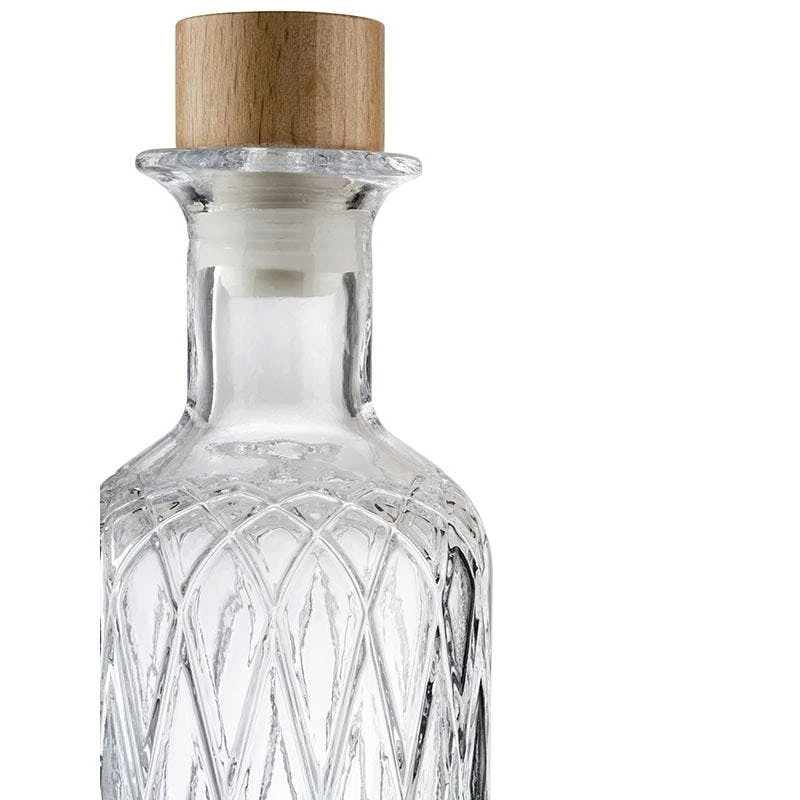 APS Glaskaraffe -DIAMOND- Ă 8 Cm, H: 28 Cm, 0,8 Liter â Bild 6