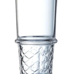 Arcoroc ARC N4136 New York Trinkglas, Wasserglas, Saftglas, 400ml, Glas, Transparent, 6 Stück