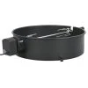 VidaXL BBQ Rotisserie Ring Set 57 Cm Schwarz