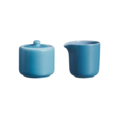 Ritzenhoff & Breker JASPER Milch- & Zuckerset 2-tlg. Ozeanblau