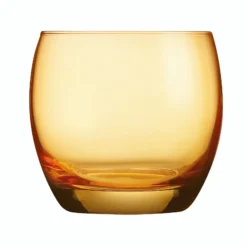 Arcoroc ARC J8479 Salto Color Studio Orange Trinkglas, Wasserglas, Saftglas, 320ml, Glas, Orange, 6 Stück