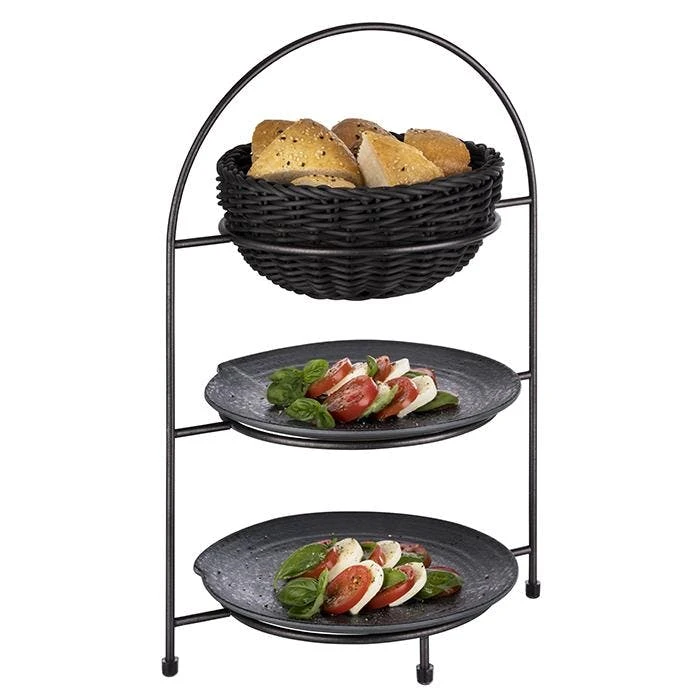 APS Serviergestell/Servierständer/Telleretagére/Tellerhalter -INDUSTRIAL-29 X 19,5 Cm, H: 43 Cm – Bild 7