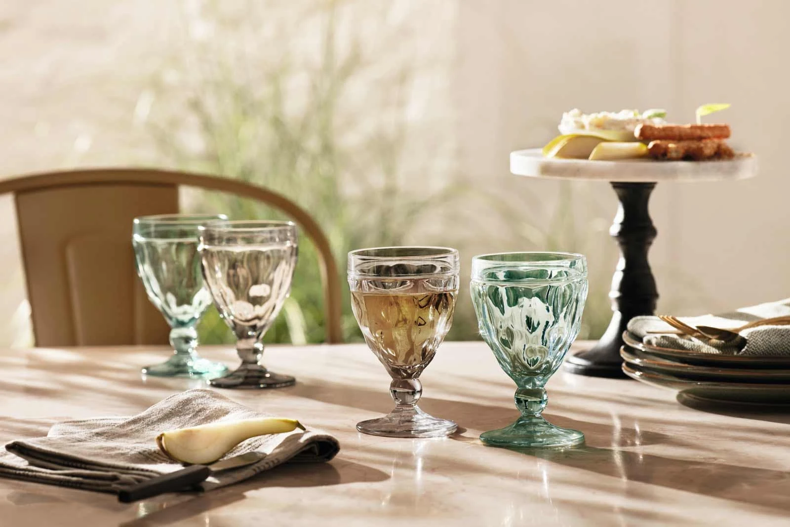 Leonardo BRINDISI Weißweinglas 240 Ml Anthrazit 6er Set - A – Bild 3