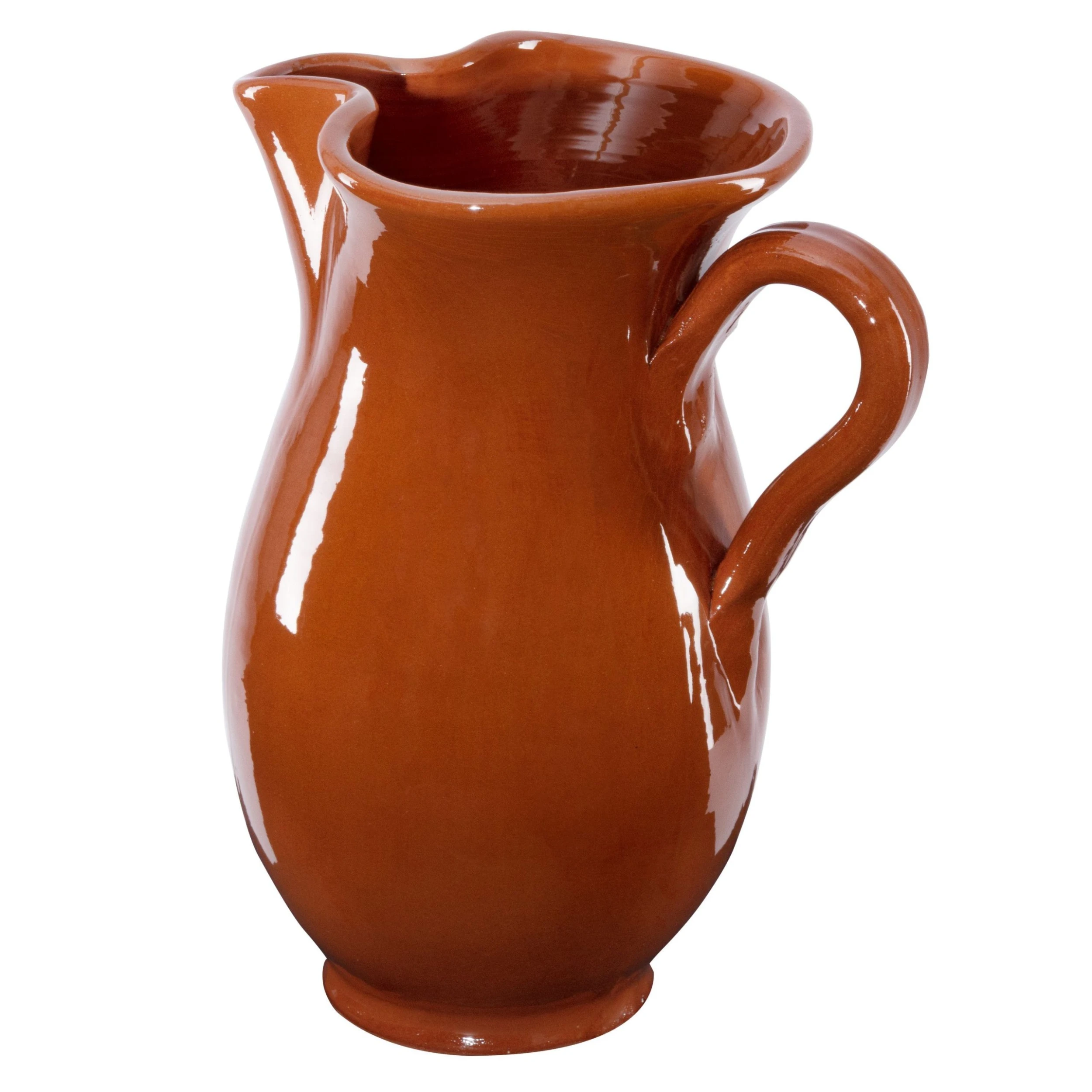 Null Tonkrug 1.9L Braun-glasiert Kühlende Wein-Karaffe - 99544 – Bild 5