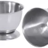 27x Contacto Eierbecher Mit Loch Aus Edelstahl, Außen Hochglänzend Durchmesser: 5 Cm, Höhe: 4 Cm
