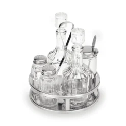 3x Contacto Menage Essig/Öl/Salz/Pfeffer 5-tlg. NEW LINE, Länge: 9,5 Cm, Breite: 9,5 Cm, Höhe: 22 Cm 12 3x Contacto Menage Essig/Öl/Salz/Pfeffer 5-tlg. NEW LINE, Länge: 9,5 Cm, Breite: 9,5 Cm, Höhe: 22 Cm -Ritzenhoff & Breker Shop 63f075af e0b8 4db7 bc06 83562796a052 2