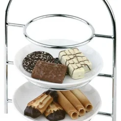 APS Serviergestell/Servierständer/Telleretagére/Tellerhalter18,5 X 15,5 Cm, H: 26 Cm