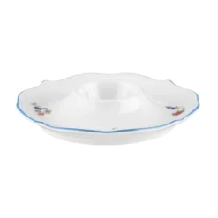 Esmeyer 6 X Seltmann Eierbecher Mit Ablage, Form: Sonate, Dekor: 34032 Nostalgie