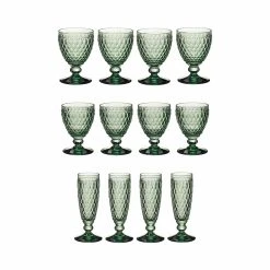 Villeroy & Boch Boston Coloured Wein- & Sektgläser 12er Set Grün