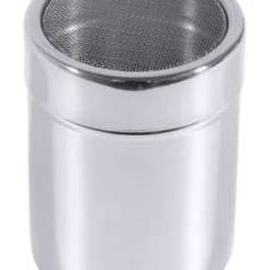 3x Contacto Gewürzdose/Streuer Mit Netz, Edelstahl, Volumen: 0,3 L, Durchmesser: 7 Cm, Höhe: 9,5 Cm