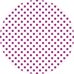 Mank Tassendeckchen - Antonia-Punkte In Beere, Tissue Mit Folienbeschichtung, Ø 90 Mm, 250 Stück - Einweg Untersetzer Für Gläser Tassen Vasen