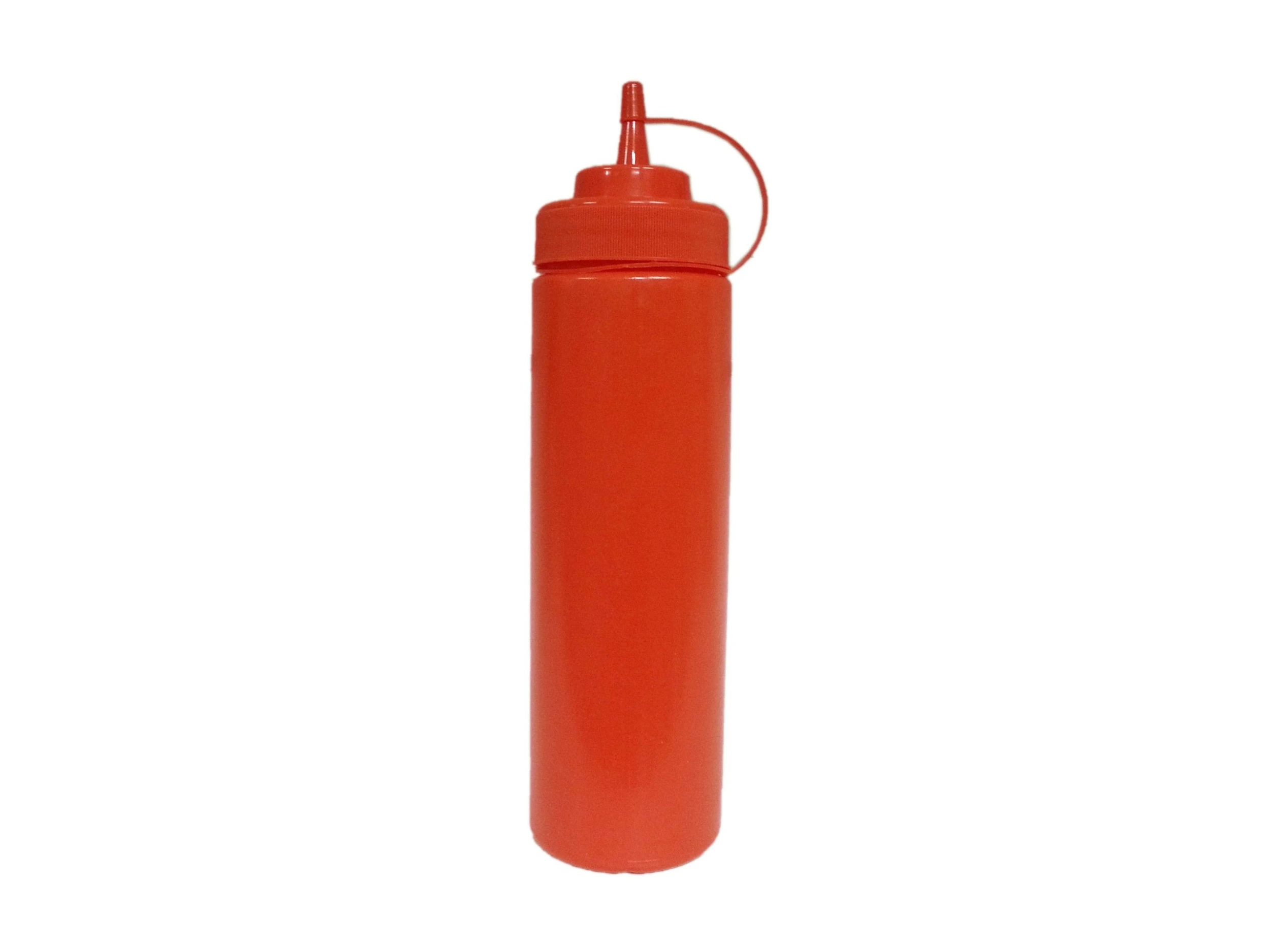 Metro-professional METRO Professional Quetschflasche, PE/PP, Ø 8 Cm, Höhe: 26.5 Cm, 1025 Ml, Gelb Mit Verschlusskappe Ideal Für Ketchup, Senf, Mayo, Soßen Oder Olivenöl – Bild 2