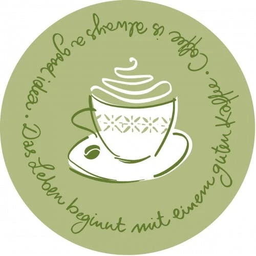 Mank Deckchen Margit In Aprikot, Tissue 9-lagig, 90 Mm, 250 Stück - Untersetzer Tassendeckchen - Einweg – Bild 7