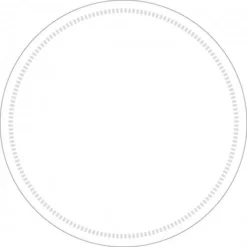 Mank Tassendeckchen Aus Tissue Ø 90mm, 250 Stück - Uni Weiss - Einweg Untersetzer Für Tassen Gläser Vasen