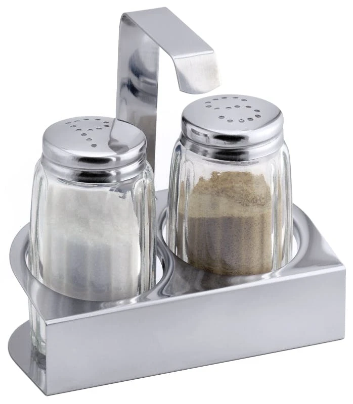 2x Contacto Menage 3-teilig Salz Pfeffer, Durchmesser: 13,5 Cm, Höhe: 14 Cm 3 2x Contacto Menage 3-teilig Salz Pfeffer, Durchmesser: 13,5 Cm, Höhe: 14 Cm – Bild 3