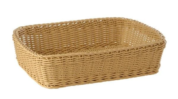 Metro-professional Metro Professional Korb Rechteckig, 40 X 20 Cm, H: 5cm, Helbeige â Bild 4